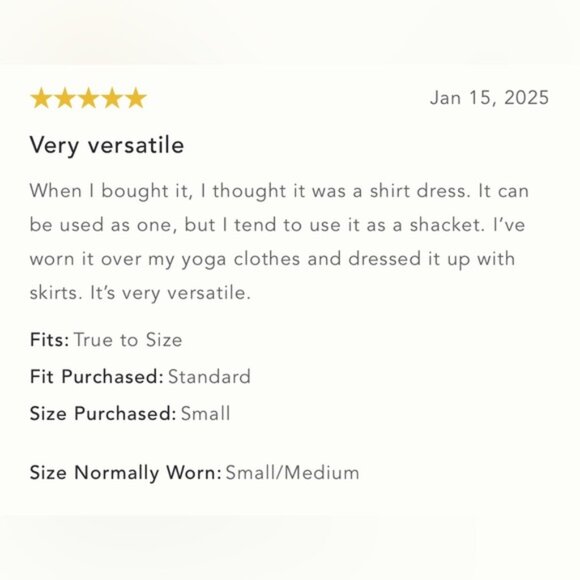 NWT Size XS  Anthropologie 100 Cotton Duster Shacket - Picture 11 of 16